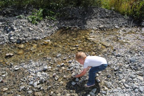 Child In The River