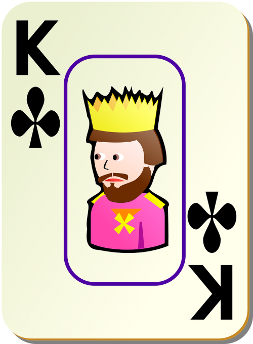king clubs card