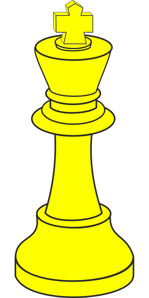 king chess piece