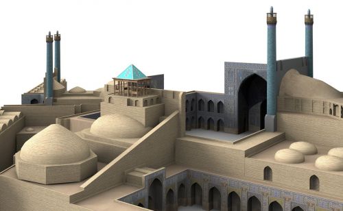 king mosque isfahan iran