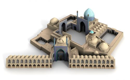 king mosque isfahan iran