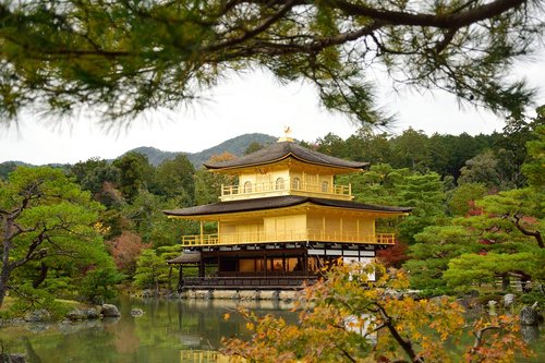 kinkaku-ji  temple  kyoto