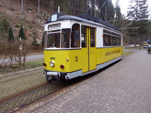 kirnitzschtalbahn bad schandau saxon switzerland