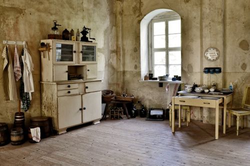 kitchen old historically