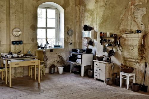 kitchen old historically