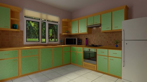 kitchen  meals  oven