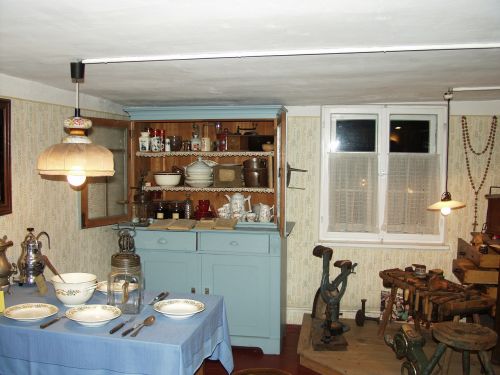 kitchen old 19 century