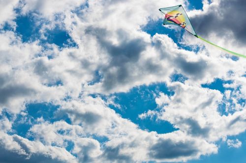 kite sky wind