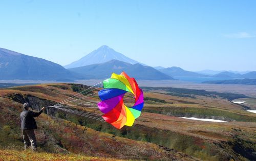 kite mountain plateau volcano