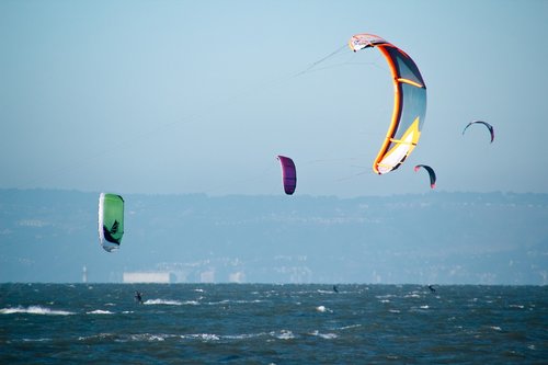 kite  sailing  board