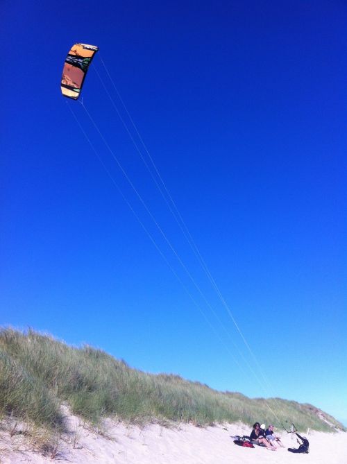 kite blue sky