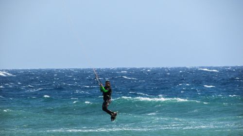 kite surf surfer surfing