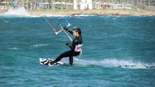 kite surf surfer surfing