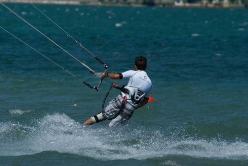 kitesurf water sports lake