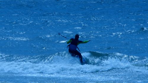 Kitesurfer Kiteboarder