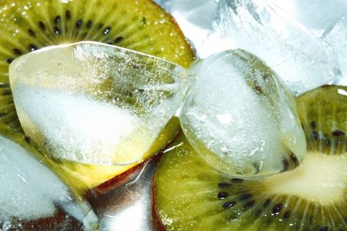 kiwi ice refreshment