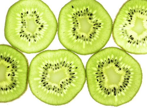 kiwi fruit slices thin