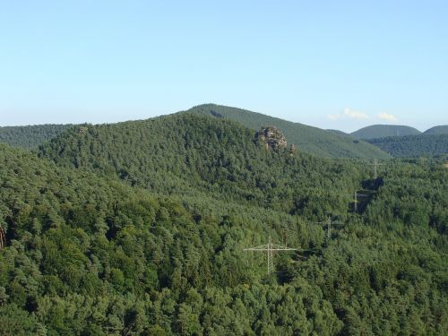 kleiner rauhberg palatinate forest hill
