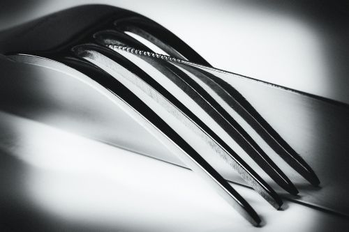 knife fork mirroring