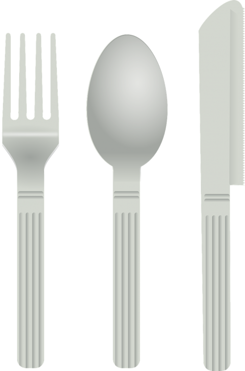 knife fork spoon