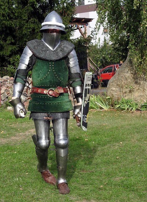 knight  armor  the middle ages