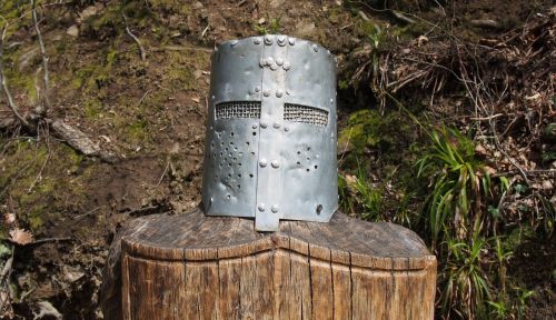 knight helm middle ages