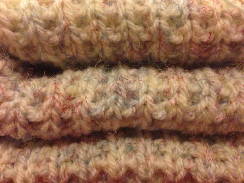 knitted knitting wool