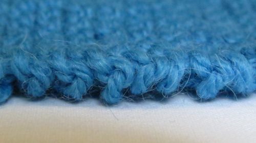 knitting garter stitch handmade
