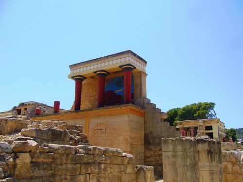 knossos crete palace of knossos