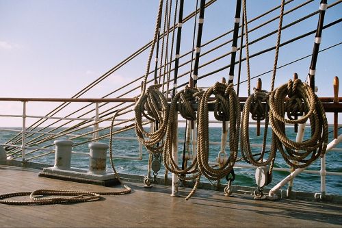knot sailing vessel rigging