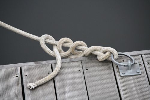 knot boat rope