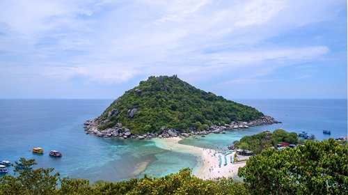 ko nang yuan  thailand  island