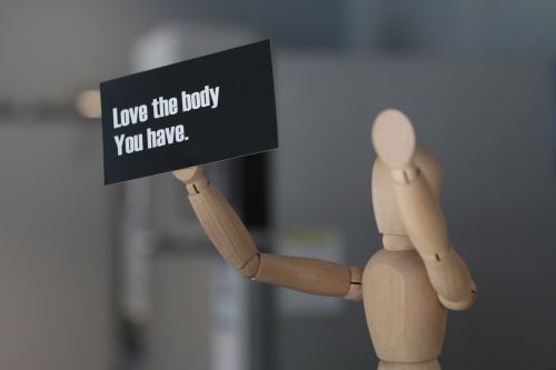 kokeshi message i love your body
