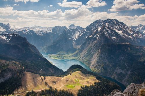 königssee alpine berchtesgaden