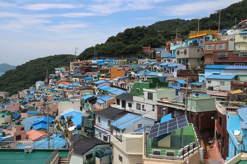 korea  busan  gamcheon-dong culture village