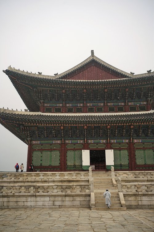 korea  palace  traditional