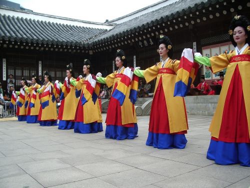 korea dance temple