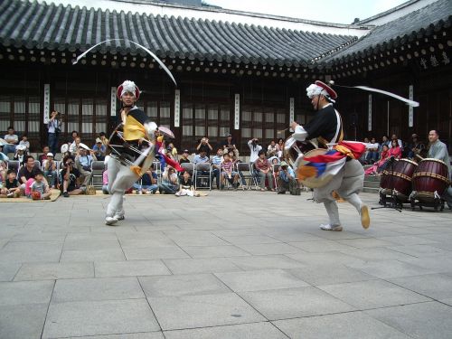 korea dance temple