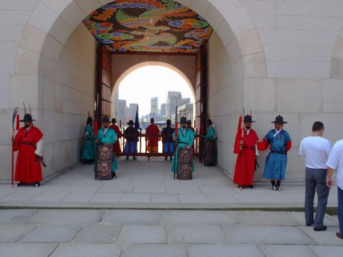 korea building monument