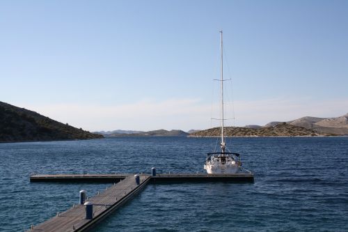 kornati islands otok levrnaka sailing boat
