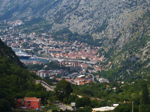 kotor montenegro view