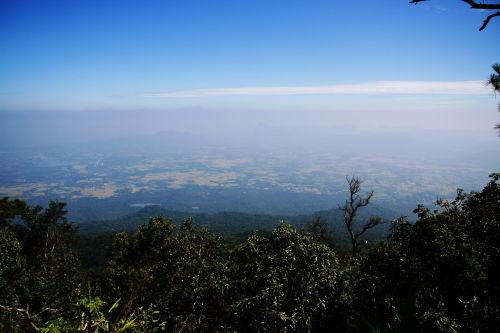 kradueng cliff sky