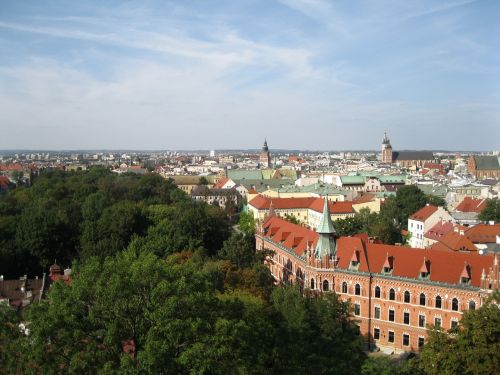 kraków landscape city