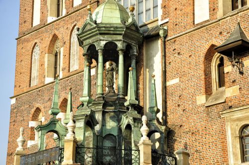 kraków the market the old town