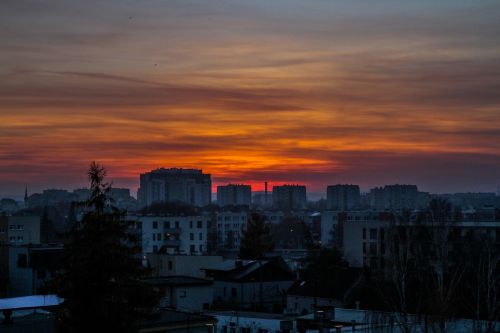 krakow poland sky