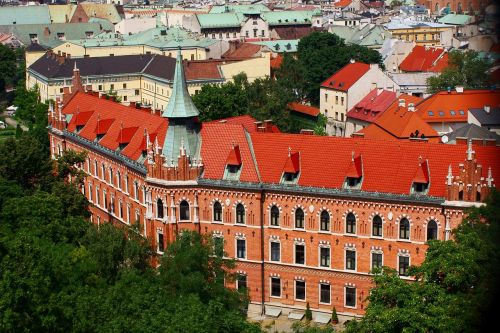 kraków building architecture