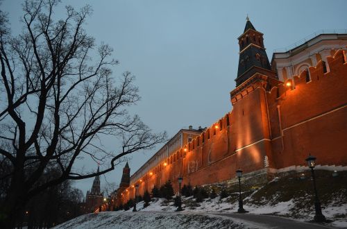 kremlin russia wall