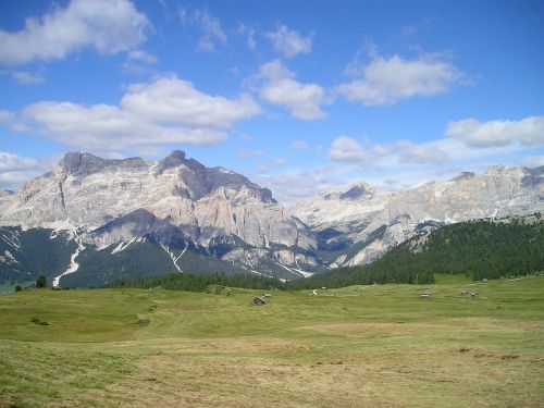 kreuzkofelgruppe heiligkreuzkofel dolomites