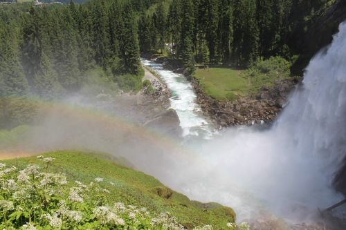 krimml falls waterfall rapids