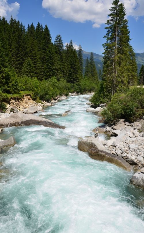 krimml waterfalls nature water